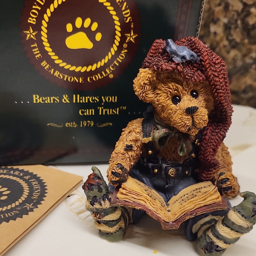Boyds Bears "Edmund the Elf.. Christmas Carol - Sty;e # 228311